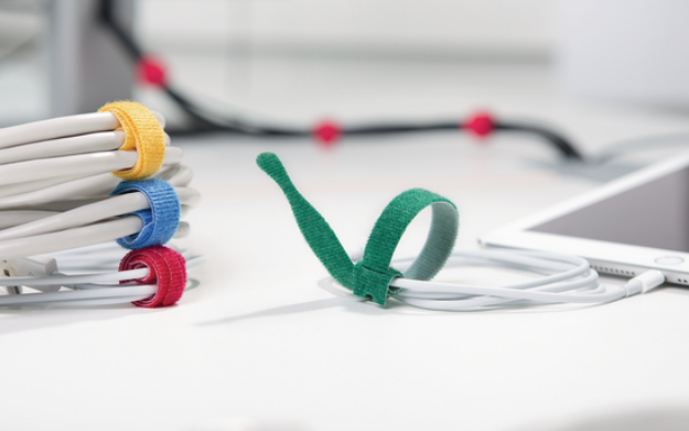 Imagem de PACK 6 ABRAÇADEIRAS 200X12.5MM TEXTEIS CORES SORTIDAS