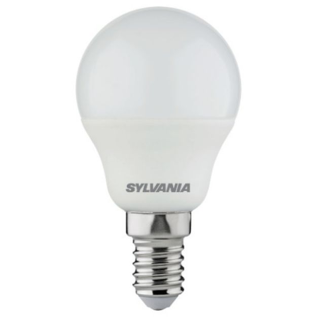 Imagem de LAMPADA DE LED TOLEDO BALL 470LM 2700K E14 4.5W SYLVANIA