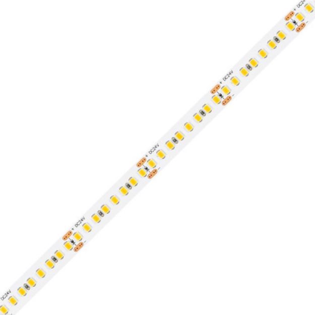 Imagem de IP54 FITA LED 24V PREMIUM PLUS 16W 10mm CRI80 SMD2835-176LEDS/Mt NANO 140Lm/w 6000K
