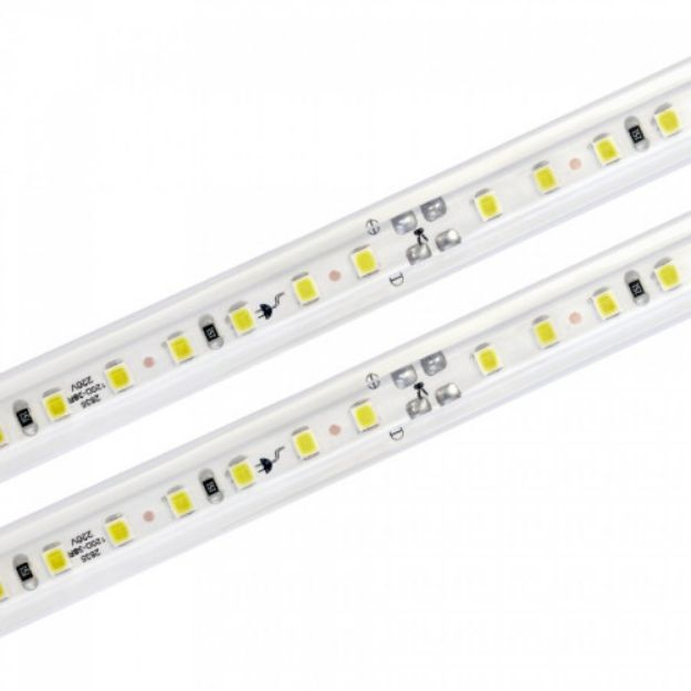 Imagem de FITA DE LED SMD 2835-120 IP65 16W/MT 2200lm/MT 14x6mm 230V 6000K LEDUP