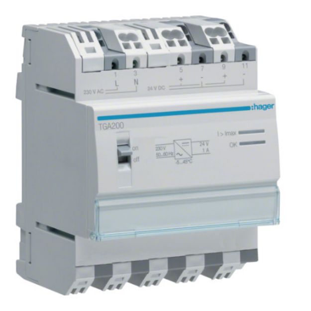 Imagem de FONTE ALIMENTAÇÃO 24V DC 1A TGA200